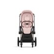 Poussette e-PRIAM Chrome Black Peach Pink 2023 CYBEX - 6