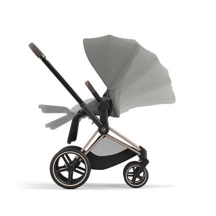 Poussette e-PRIAM Chrome Black Mirage Grey 2023 CYBEX - 3