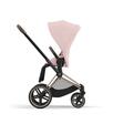 Poussette e-PRIAM Matt Black Peach Pink 2023 CYBEX - 3