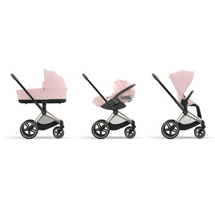 Poussette PRIAM Chrome Black Peach Pink 2023 CYBEX - 5