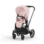 Poussette PRIAM Matt Black Peach Pink 2023