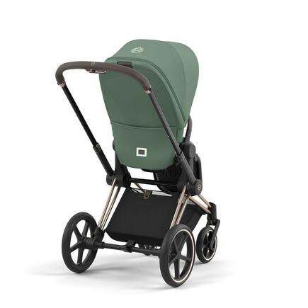 Poussette e-PRIAM Chrome Black Leaf Green 2023 CYBEX - 2