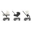 Poussette PRIAM Chrome Black Off White 2023 CYBEX - 5