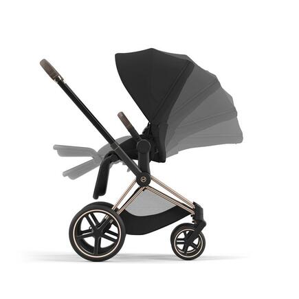 Poussette e-PRIAM Rosegold Sepia Black 2023 CYBEX - 2