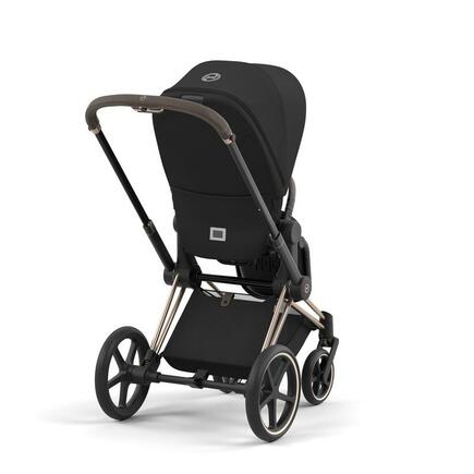 Poussette e-PRIAM Matt Black Sepia Black 2023 CYBEX - 2