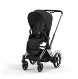 Poussette e-PRIAM Chrome Black Sepia Black 2023