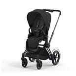 Poussette e-PRIAM Matt Black Sepia Black 2023