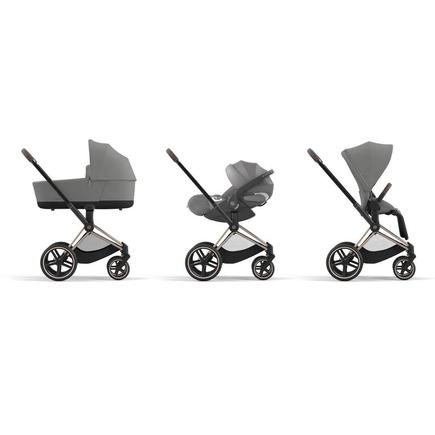 Poussette PRIAM Chrome Black Mirage Grey 2023 CYBEX - 10