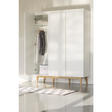 Chambre TRIO Lit 140x70 + Commode + Armoire 3P PURE White PERICLES - 3