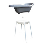 Baignoire Argent + Support