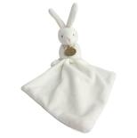 Doudou Lapin Mouchoir Blanc