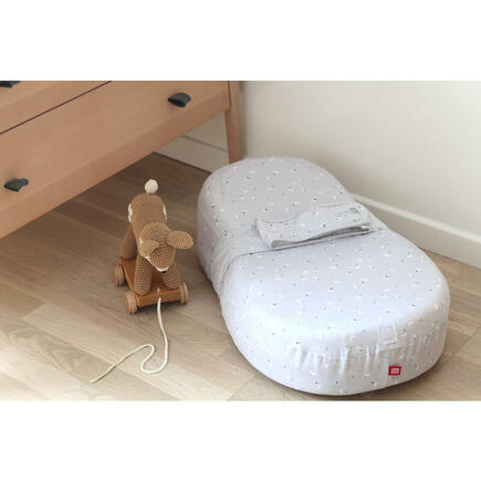 Pack Red Castle Cocon ergonomique Cocoonababy® avec Drap housse Blanc