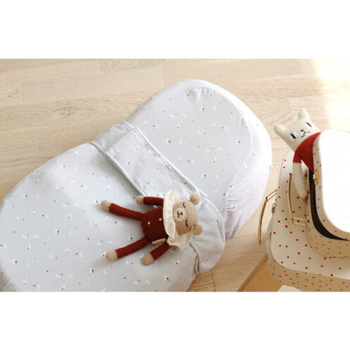 Pack Red Castle Cocon ergonomique Cocoonababy® avec Drap housse Blanc