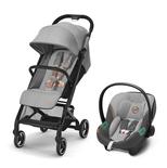 Poussette Beezy + Siège-Auto Aton S2 I-Size Lava Grey