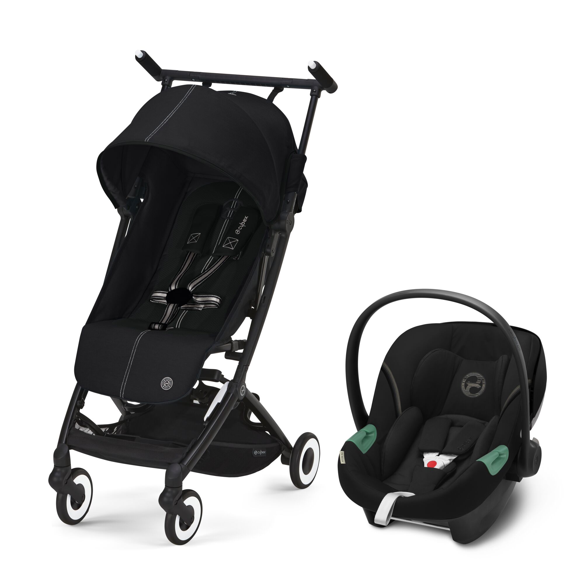 Cybex Pack Duo Poussette Beezy + Coque Aton S2 i-Size