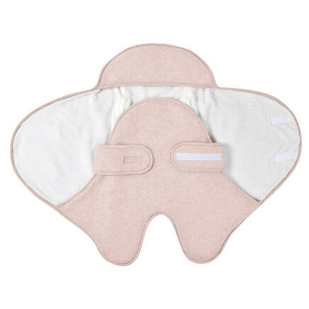 Babynomade® double polaire rose poudré / blanc BEABA - 3