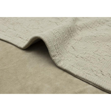 Couverture 100x150 cm Soft Waves Olive Green JOLLEIN - 5
