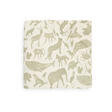 Drap-housse Jersey 70x140 cm Animals Olive Green JOLLEIN - 4