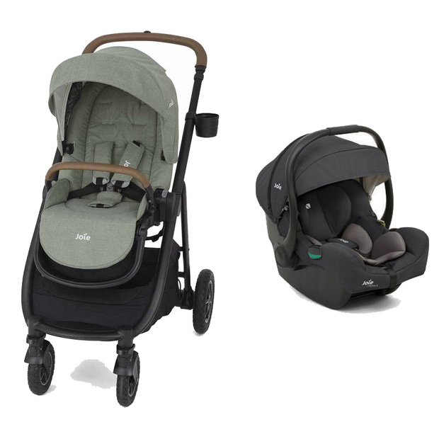 Poussette DUO Versatrax Laurel + I-Gemm 3 Shale JOIE, Vente en ligne de  Poussette Duo