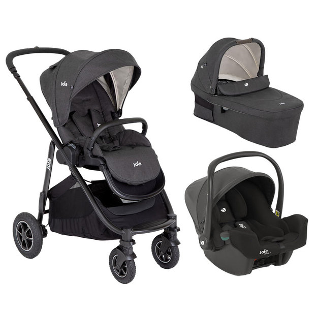 Poussette TRIO Versatrax + I-Snug 2 + Nacelle Ramble XL Shale JOIE