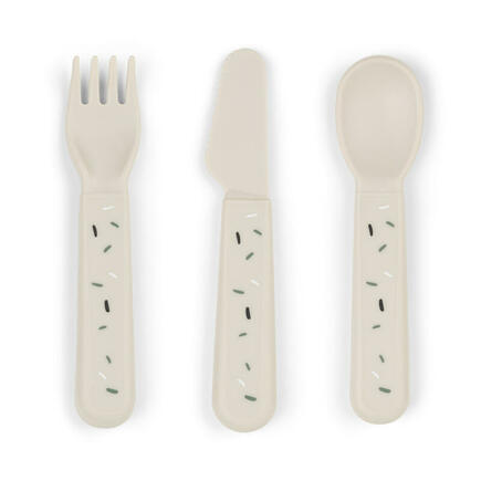 Foodie Couverts Set de 3 Confetti Sable DONE BY DEER