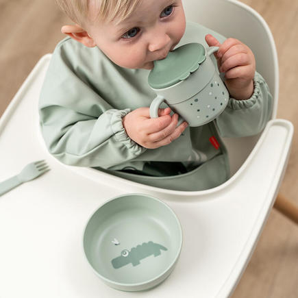 Foodie Tasse d'Apprentissage Happy Dots Rose DONE BY DEER - 2