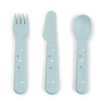 Foodie Couverts Set de 3 Happy Dots Bleu