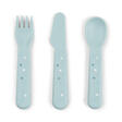 Foodie Couverts Set de 3 Happy Dots Bleu DONE BY DEER