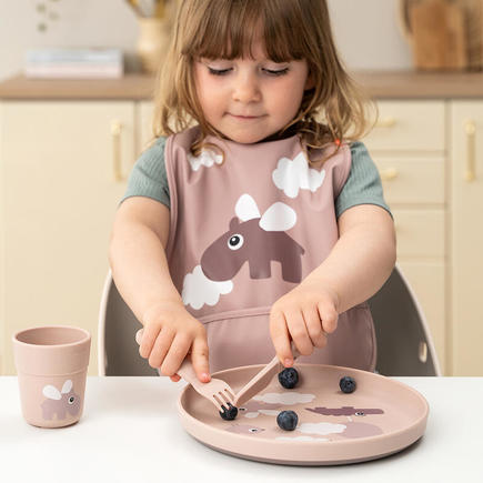Foodie Couverts Set de 3 Happy Dots Rose DONE BY DEER - 5