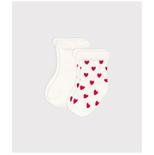 2 paires chaussettes pointure 19/22 (6/12 mois)
