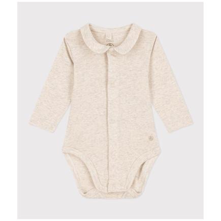 Body manche longue a col 6 mois PETIT BATEAU