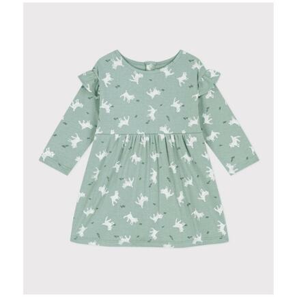 Robe manches longues 6 mois Paul / Multico PETIT BATEAU