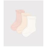 3 paires chaussettes pointure 15/18 (naissance/3mois)
