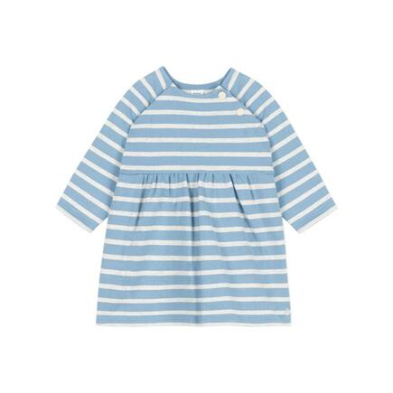 Robe manches longues 18 mois Azul / Montelimar PETIT BATEAU