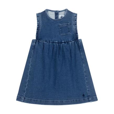 Robe sans manches 36 mois Bleu délavé PETIT BATEAU