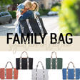 Family Bag Sac à langer Signature Black CHILDHOME - 6