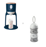 Bib'expresso Nightblue et boîte doseuse de lait Light/Dark mist OFFERT