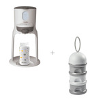 Bib'expresso White et boîte doseuse de lait Light/Dark mist OFFERT