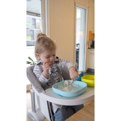 Vente en ligne pour bébé  Coffret repas bébé 4 pièces en silicone