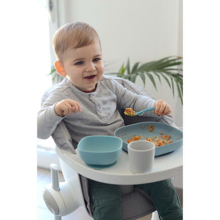 Vente en ligne pour bébé  Coffret repas bébé 4 pièces en silicone