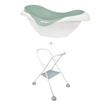 Baignoire Camélé’O Vert Sauge + Support Light Mist 