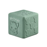 Cube aux textures vert Sophie la girafe