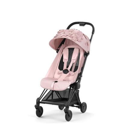 Poussette Coya Simply Flowers Matt Black Pink CYBEX - 8