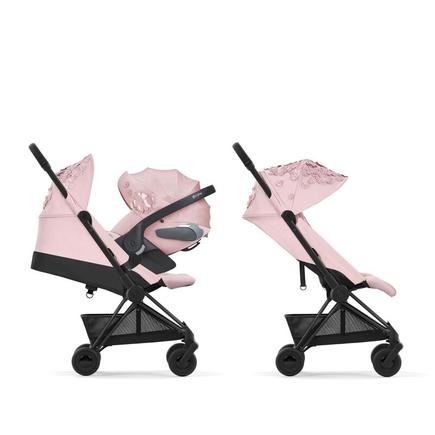 Poussette Coya Simply Flowers Matt Black Pink CYBEX - 10