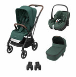 Poussette TRIO Leona 2 Pebble 360 PRO Oria Green