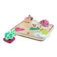 Puzzle sonore animaux de la ferme Bois et multicolor HAPE