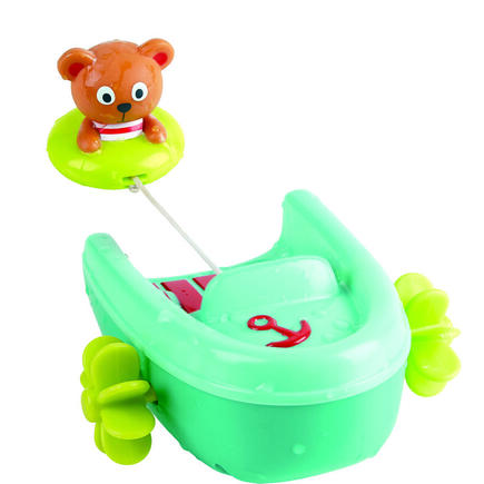 Teddy et son bateau multicolore HAPE - 3