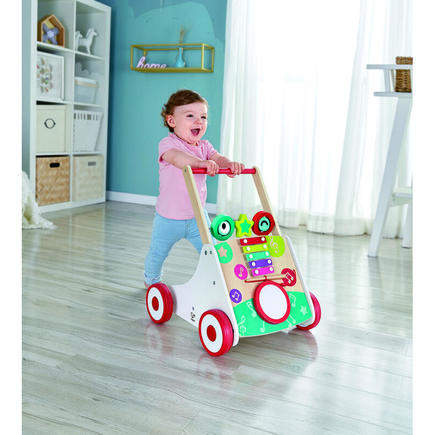 Chariot de marche musical - Hape - Jouet d'éveil en bois - Hape Toys