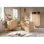 Chambre TRIO Lit 60x120 Commode Armoire ACCESS Bois Plan à langer OFFERT