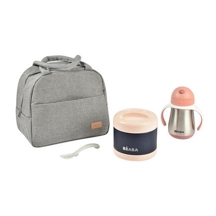 Set repas On-the-go Old Pink BEABA - 5